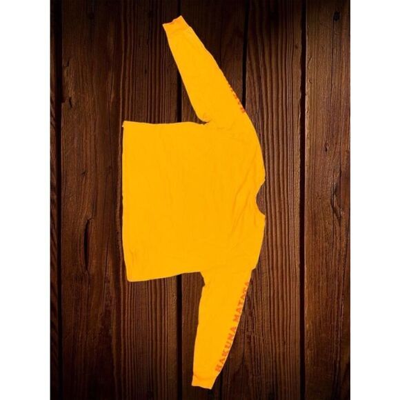 Disney’s The Lion King Women’s 2X Hakuna Matata Long Sleeve Cropped T-shirt EUC - Picture 7 of 9